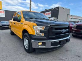 2017 FORD F150 SUPERCREW CAB PICKUP V8, FLEX FUEL, 5.0 LITER XL PICKUP 4D 5 1/2 FT