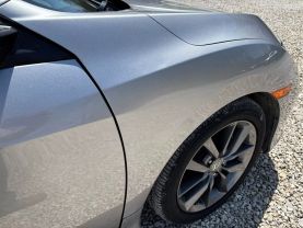 2019 HONDA CIVIC SEDAN 4-CYL, PZEV, TURBO, 1.5 LITER EX-L SEDAN 4D at T&T Repairables - used car dealership in Spencer, Indiana.