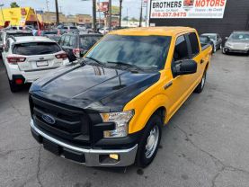 2017 FORD F150 SUPERCREW CAB PICKUP V8, FLEX FUEL, 5.0 LITER XL PICKUP 4D 5 1/2 FT