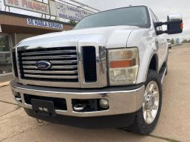 2010 FORD F250 SUPER DUTY CREW CAB PICKUP V8, TURBO DSL 6.4L LARIAT PICKUP 4D 6 3/4 FT