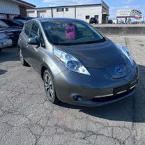 2017 NISSAN LEAF HATCHBACK AC ELECTRIC MOTOR SV HATCHBACK 4D