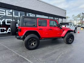 2018 JEEP WRANGLER UNLIMITED SUV V6, 3.6 LITER ALL NEW RUBICON SPORT UTILITY 4D