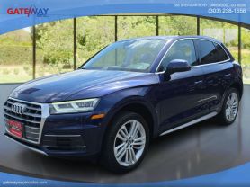 2018 AUDI Q5 SUV 4-CYL, TURBO, 2.0 LITER PREMIUM PLUS W/TECHNOLOGY VALUE PKG SPORT UTILITY 4D