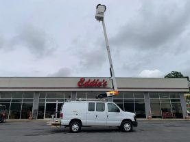 2013 FORD E350 SUPER DUTY 34FT BUCKET VAN VERSALIFT VANTEL29N BUCKET TRUCKS V8, FLEX FUEL, 5.4 LITER VAN 3D - Eddies Auto Sales