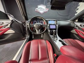 2017 INFINITI Q60 - V6, TWIN TURBO, 3.0 LITER RED SPORT 400 COUPE 2D
