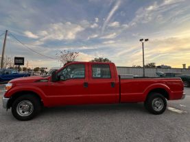 2014 FORD F250 SUPER DUTY CREW CAB PICKUP V8, FLEX FUEL, 6.2 LITER XL PICKUP 4D 8 FT