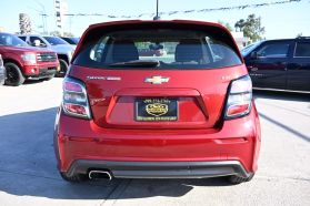 2017 CHEVROLET SONIC HATCHBACK 4-CYL, TURBO, 1.4 LITER LT HATCHBACK 4D