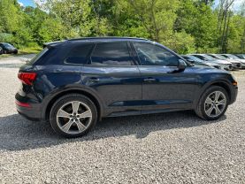 2020 AUDI Q5 SUV 4-CYL, TURBO, 2.0 LITER 45 TFSI PRESTIGE SPORT UTILITY 4D at T&T Repairables - used car dealership in Spencer, Indiana.