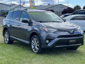 2017 TOYOTA RAV4 SUV 4-CYL, 2.5 LITER LIMITED SPORT UTILITY 4D - The Auto Lot
