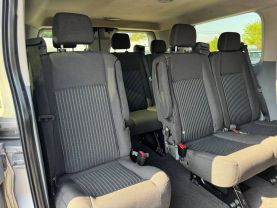2015 FORD TRANSIT 150 WAGON PASSENGER V6, FLEX FUEL, 3.7 LITER XLT W/LOW ROOF W/SLIDING SIDE DOOR VAN 3D