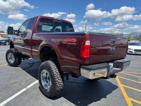 2009 FORD F250 SUPER DUTY SUPER CAB PICKUP V8, TURBO DSL 6.4L LARIAT PICKUP 4D 6 3/4 FT