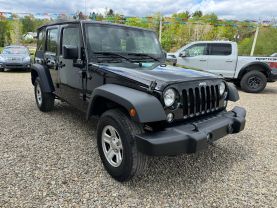 2016 JEEP WRANGLER SUV V6, 3.6 LITER UNLIMITED SPORT SUV 4D