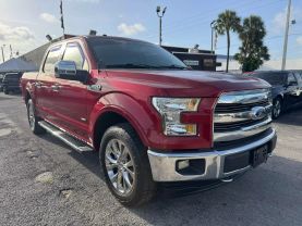 2017 FORD F150 SUPERCREW CAB PICKUP V6, ECOBOOST, 2.7T LARIAT PICKUP 4D 5 1/2 FT