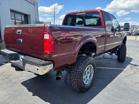 2009 FORD F250 SUPER DUTY SUPER CAB PICKUP V8, TURBO DSL 6.4L LARIAT PICKUP 4D 6 3/4 FT