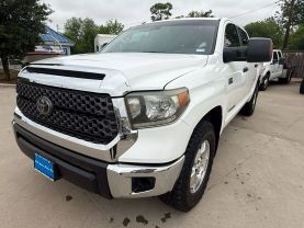 2018 TOYOTA TUNDRA CREWMAX PICKUP V8, FLEX FUEL, 5.7 LITER SR5 PICKUP 4D 5 1/2 FT