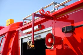 1997 TOYOTA DYNA TRUCK 15B FIRE TRUCK