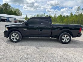 2019 RAM 1500 CLASSIC QUAD CAB PICKUP V6, FLEX FUEL, 3.6 LITER EXPRESS PICKUP 4D 6 1/3 FT at T&T Repairables - used car dealership in Spencer, Indiana.
