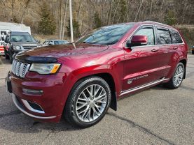 2018 JEEP GRAND CHEROKEE SUV V8, VVT, 5.7 LITER SUMMIT SPORT UTILITY 4D