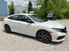 2021 HONDA CIVIC SEDAN 4-CYL, PZEV, I-VTEC, 2.0 LITER SPORT SEDAN 4D at T&T Repairables - used car dealership in Spencer, Indiana.