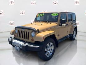 2013 JEEP WRANGLER SUV V6, 3.6 LITER UNLIMITED SAHARA SPORT UTILITY 4D
