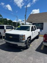 2014 CHEVROLET SILVERADO 1500 CREW CAB PICKUP V8, ECOTEC3, FF, 5.3L WORK TRUCK PICKUP 4D 5 3/4 FT