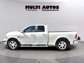 2018 RAM 1500 QUAD CAB PICKUP V6, TURBO ECODIESEL, 3.0L LARAMIE PICKUP 4D 6 1/3 FT