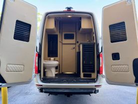 2019 MERCEDES-BENZ SPRINTER 3500 XD CREW CARGO V6, TURBO DIESEL, 3.0 LITER HIGH ROOF W/170" WB VAN 3D