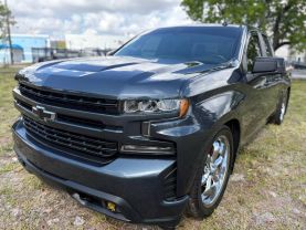 2019 CHEVROLET SILVERADO 1500 DOUBLE CAB PICKUP V8, ECOTEC3, DFM, 5.3 LITER RST PICKUP 4D 6 1/2 FT