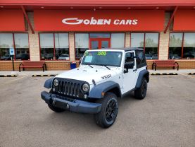 2017 JEEP WRANGLER SUV V6, 3.6 LITER SPORT SUV 2D