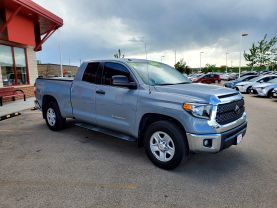 2019 TOYOTA TUNDRA DOUBLE CAB PICKUP V8, 4.6 LITER SR5 PICKUP 4D 6 1/2 FT