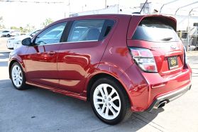 2017 CHEVROLET SONIC HATCHBACK 4-CYL, TURBO, 1.4 LITER LT HATCHBACK 4D