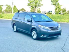 2014 TOYOTA SIENNA VAN V6, 3.5 LITER XLE MINIVAN 4D