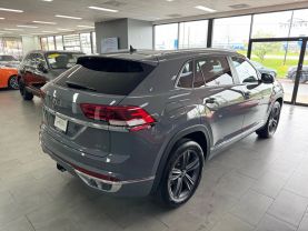 2021 VOLKSWAGEN ATLAS CROSS SPORT SUV V6, 3.6 LITER SE R-LINE 4MOTION W/TECHNOLOGY SPORT UTILITY 4D