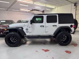 2018 JEEP WRANGLER UNLIMITED SUV V6, 3.6 LITER ALL NEW SPORT S SPORT UTILITY 4D
