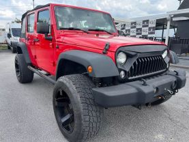2015 JEEP WRANGLER SUV V6, 3.6 LITER UNLIMITED SPORT S SUV 4D