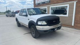 2001 FORD F150 SUPERCREW CAB PICKUP V8, 5.4 LITER SHORT BED 4D