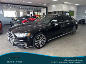 2019 AUDI A8 SEDAN V6, TURBO, 3.0 LITER L 3.0T SEDAN 4D