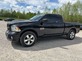 2019 RAM 1500 CLASSIC QUAD CAB PICKUP V6, FLEX FUEL, 3.6 LITER EXPRESS PICKUP 4D 6 1/3 FT at T&T Repairables - used car dealership in Spencer, Indiana.