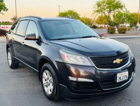 2015 CHEVROLET TRAVERSE SUV V6, 3.6 LITER LS SPORT UTILITY 4D