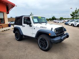 2017 JEEP WRANGLER SUV V6, 3.6 LITER SPORT SUV 2D