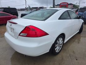 2007 HONDA ACCORD COUPE V6, VTEC, 3.0 LITER EX-L COUPE 2D