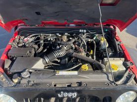 2007 JEEP WRANGLER SUV V6, 3.8 LITER UNLIMITED X SPORT UTILITY 4D