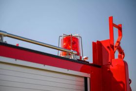 1997 TOYOTA DYNA TRUCK 15B FIRE TRUCK