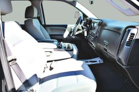 2018 CHEVROLET SILVERADO 1500 CREW CAB PICKUP V8, ECOTEC3, 5.3 LITER CUSTOM PICKUP 4D 5 3/4 FT