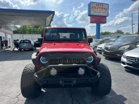 2011 JEEP WRANGLER SUV RED AUTOMATIC - Auto Solutions of Greensboro LLC, NC, 36.05701, -79.84368