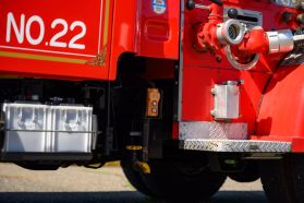 1997 TOYOTA DYNA TRUCK 15B FIRE TRUCK