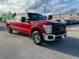 2014 FORD F250 SUPER DUTY CREW CAB PICKUP V8, FLEX FUEL, 6.2 LITER XL PICKUP 4D 8 FT