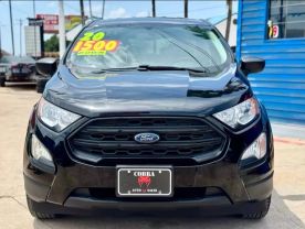 2020 FORD ECOSPORT SUV 3-CYL, ECOBOOST, TURBO, 1.0 LITER S SPORT UTILITY 4D
