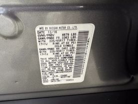 2017 NISSAN ROGUE SUV 4-CYL, 2.5 LITER S SPORT UTILITY 4D