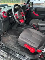 2016 JEEP WRANGLER SUV V6, 3.6 LITER UNLIMITED SAHARA SPORT UTILITY 4D